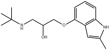 4-(2-hydroxy-3-tert-butylaminopropoxy)-2-methylindole