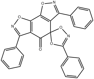 3,3',6-Triphenylspiro[benzo[1,2-d:4,3-d']diisoxazole-4(5H),5'-[1,4,2]dioxazol]-5-one