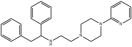 1-[2-[(1,2-Diphenylethyl)amino]ethyl]-4-(2-pyridyl)piperazine