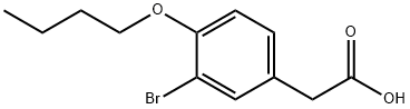 3-溴-4-丁氧基苯乙酸