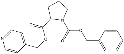 (2S)-1,2-Pyrrolidinedicarboxylic acid 1-benzyl 2-(4-pyridylmethyl) ester