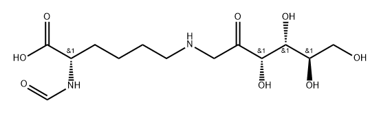alpha-N-formyl-(epsilon-N-1-deoxy-1-fructosyl)-L-lysine