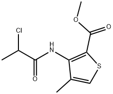 3-(2-Chloropropionyl)amino-4-methyl-2-methoxycarbonylthiophene