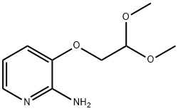 Acetaldehyde, [(2-amino-3-pyridyl)oxy]-, dimethyl acetal (8CI)
