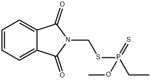 Ethylphosphonodithioic acid O-methyl S-[(1,3-dihydro-1,3-dioxo-2H-isoindol-2-yl)methyl] ester