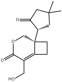 (S)-1-[(R)-4,4-Dimethyl-2-oxocyclopentyl]-5-hydroxymethyl-3-oxabicyclo[4.2.0]oct-5-en-4-one