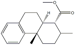 (5β)-Podocarpa-8,11,13-trien-18-oic acid methyl ester