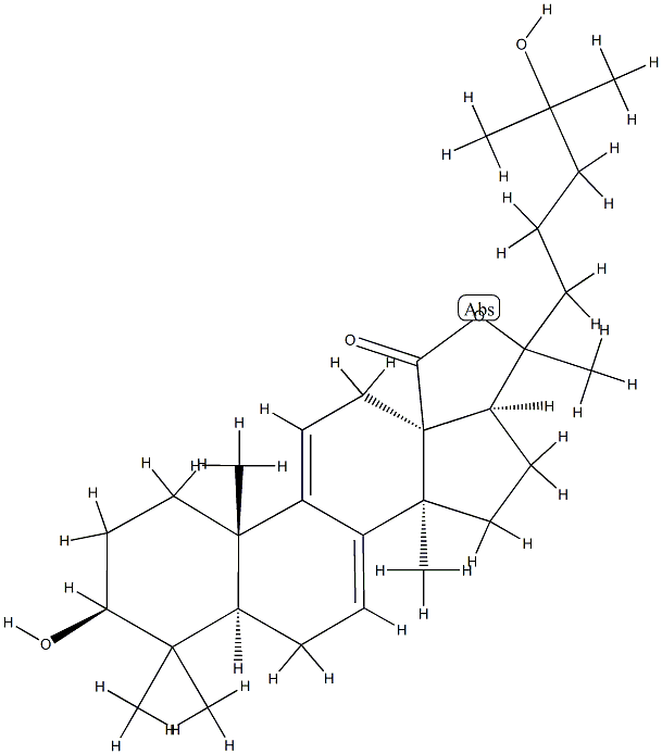 [20ξ,(-)]-3β,20,25-Trihydroxy-5α-lanosta-7,9(11)-diene-18-oic acid γ-lactone