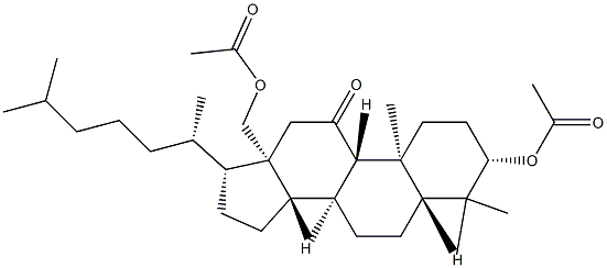 (20S)-3β,18-Dihydroxy-5α-lanostan-11-one diacetate