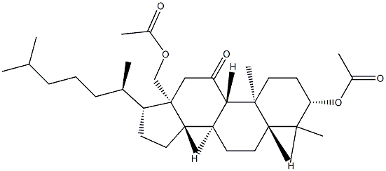 3β,18-Dihydroxy-5α-lanostan-11-one diacetate