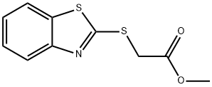 Acetic acid,2-(2-benzothiazolylthio)-, methyl ester
