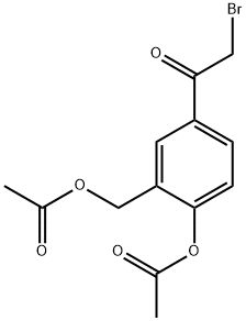 1-{4-(乙酰氧基)-3-[(乙酰氧基)甲基]苯基}-2-溴乙酮