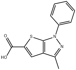 1-苯基-3-甲基-1H-噻吩并[2,3-C]吡唑-5-羧酸