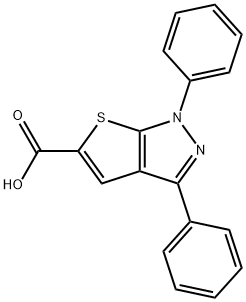 1,3-二苯基-1H-噻吩并[2,3-C]吡唑-5-羧酸