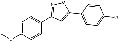 Isoxazole, 5-(4-chlorophenyl)-3-(4-Methoxyphenyl)-