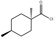 Cyclohexanecarbonyl chloride, 1,4-dimethyl-, cis- (8CI)