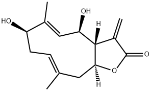 (3aS,4R,5E,7R,9E,11aS)-3a,4,7,8,11,11a-Hexahydro-4,7-dihydroxy-6,10-dimethyl-3-methylenecyclodeca[b]furan-2(3H)-one