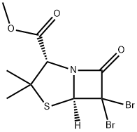 methyl (2S-cis)-6,6-dibromo-3,3-dimethyl-7-oxo-4-thia-1-azabicyclo[3.2.0]heptane-2-carboxylate