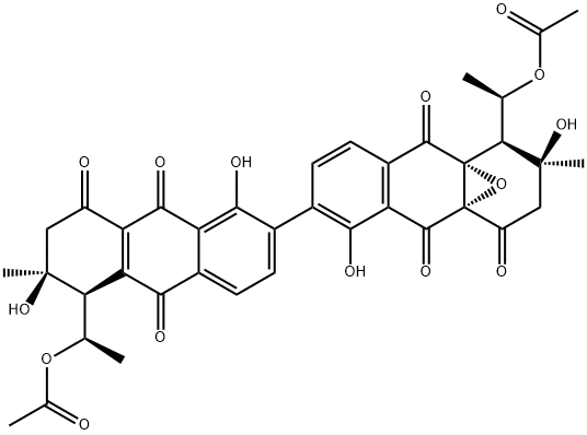 4aβ,9aβ-Epoxy-4a,9a-dihydrojulichrome Q 11,11'-diacetate