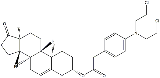 3β-[[[4-[Bis(2-chloroethyl)amino]phenyl]acetyl]oxy]androst-5-en-17-one