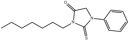 3-heptyl-1-phenyl-2-thiohydantoin