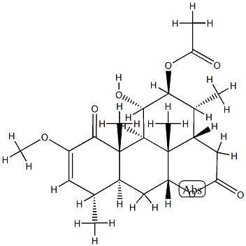 12β-Acetoxy-11α-hydroxy-2-methoxypicras-2-ene-1,16-dione