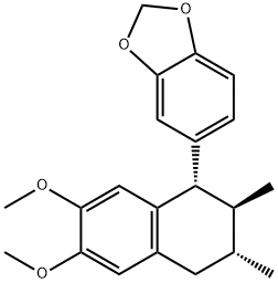 5-[(1S)-1,2,3,4-Tetrahydro-6,7-dimethoxy-2β,3α-dimethylnaphthalen-1-yl]-1,3-benzodioxole