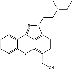 2-[2-(Diethylamino)ethyl]-2H-[1]benzothiopyrano[4,3,2-cd]indazole-5-methanol