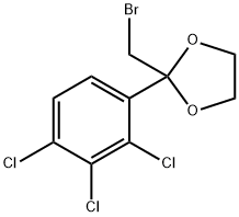 2-(bromomethyl)-2-(2,3,4-trichlorophenyl)-1,3-dioxolane