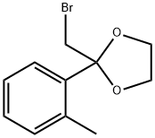 2-(Bromomethyl)-2-(2-methylphenyl)-1,3-dioxolane