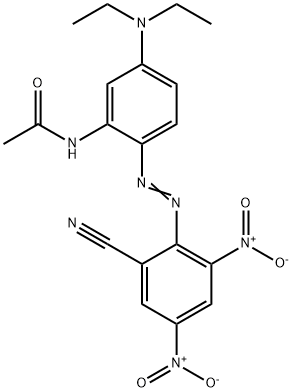 N-[2-[(2-氰基-4,6-二硝基苯)偶氮]-5-(二乙基氨)苯基]乙酰胺