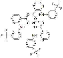 aluminium tris[2-[[3-(trifluoromethyl)phenyl]amino]nicotinate]