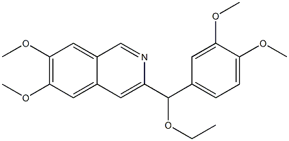 3-(α-Ethoxyveratryl)-6,7-dimethoxyisoquinoline