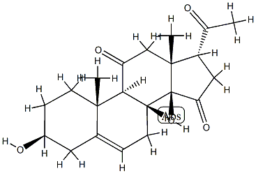 (17α)-3β,14β-Dihydroxypregn-5-ene-11,15,20-trione