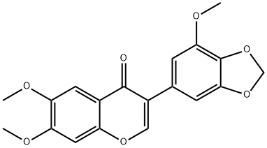 3',6,7-Trimethoxy-4',5'-methylenedioxyisoflavone