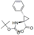 (1R,2S)-trans-1-(Boc-amino)-2-phenylcyclopropanecarboxylic  acid