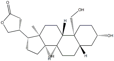 3β,14,19-Trihydroxy-5α-cardanolide