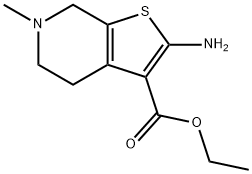 2-氨基-6-甲基-4,5,6,7-四噻吩[2,3-C]吡啶-3-甲酸乙酯