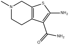 2-氨基-6-甲基-4,5,6,7-四氢硫代[2,3-C]吡啶-3-甲胺