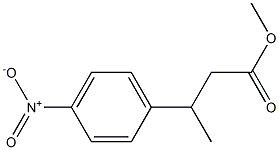 β-Methyl-4-nitrohydrocinnamic acid methyl ester