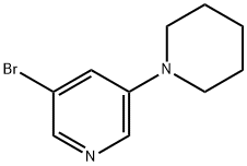 3-溴-5-(哌啶-1-基)吡啶