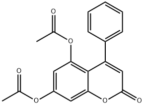 2-oxo-4-phenyl-2H-chromene-5,7-diyl diacetate