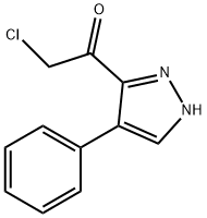 Ketone, chloromethyl 4-phenylpyrazol-3-yl (8CI)