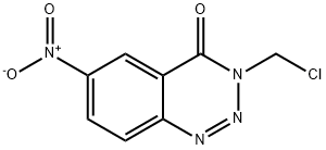 3-Chloromethyl-6-nitro-1,2,3-benzotriazin-4(3H)-one