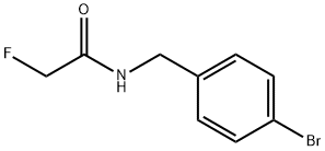 N-[(4-bromophenyl)methyl]-2-fluoro-acetamide