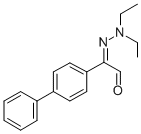 Glyoxal, biphenylyl-, diethyl hydrazone