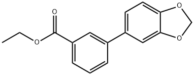 3-BENZO[1,3]DIOXOL-5-YL-BENZOIC ACID ETHYL ESTER