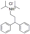 (3,3-diphenylpropyl)diisopropylammonium chloride