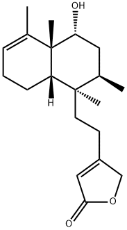 4-[2-[(1R)-1,2,3,4,4a,7,8,8aα-Octahydro-4β-hydroxy-1,2α,4aα,5-tetramethylnaphthalen-1α-yl]ethyl]furan-2(5H)-one