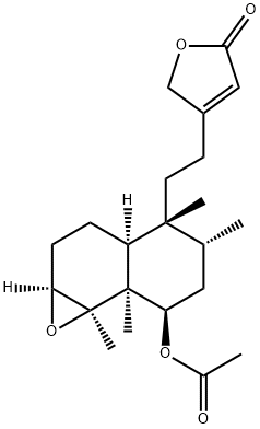 4-[2-[(1aS,3aα)-7β-Acetoxydecahydro-4,5α,7aα,7bα-tetramethylnaphth[1,2-b]oxiren-4α-yl]ethyl]furan-2(5H)-one
